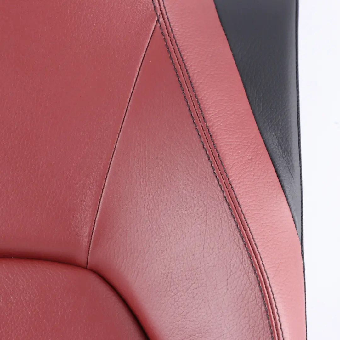 Mercedes C204 C207 Dossier de siège Couvercle arrière droit en cuir rouge - SKU A2079201447-1 - Numéro de pièce A2079201447