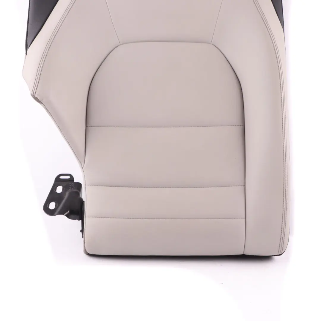 Back Rest Rear Right O/S Outer Cover Leather Gray to Mercedes C204 Seat with Part number A2079201447 Mercedes C204 Seat Back Rest Rear Right O/S Outer Cover Leather Gray - SKU A2079201447-2 - Part number A2079201447