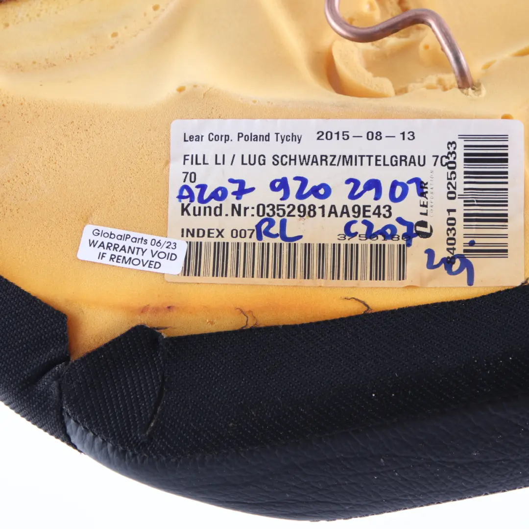 Panneau latéral Mercedes C204 C207 Coupé Siège arrière gauche Finisher Leather pour à propos du numéro de pièce A2079202901 Panneau latéral Mercedes C204 C207 Coupé Siège arrière gauche Finisher Leather - SKU A2079202901 - Numéro de pièce A2079202901