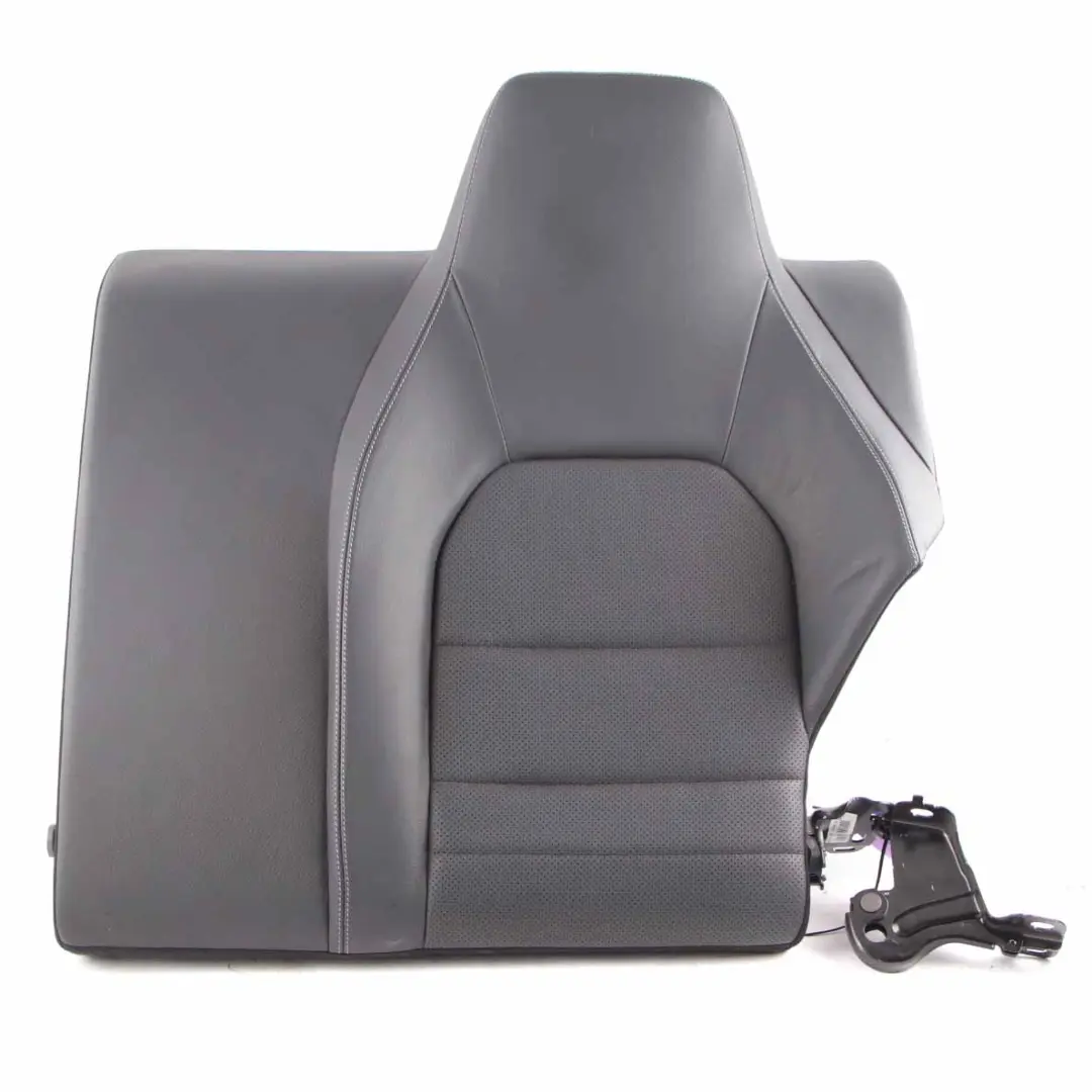 Seat Backrest Mercedes C204 C207 Rear Left N/S Cover Black Anthracite Leather - SKU A2079203101 - Part number A2079203101