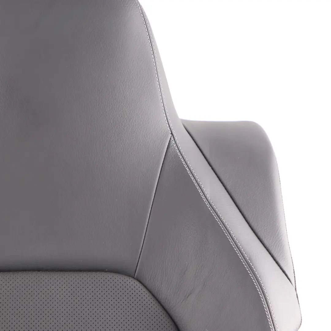 Backrest Mercedes C204 C207 Rear Left N/S Cover Black Anthracite Leather to Seat with Part number A2079203101 Seat Backrest Mercedes C204 C207 Rear Left N/S Cover Black Anthracite Leather - SKU A2079203101 - Part number A2079203101