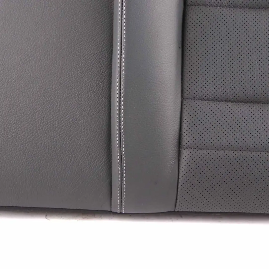 Seat Backrest Mercedes C204 C207 Rear Left N/S Cover Black Anthracite Leather - SKU A2079203101 - Part number A2079203101