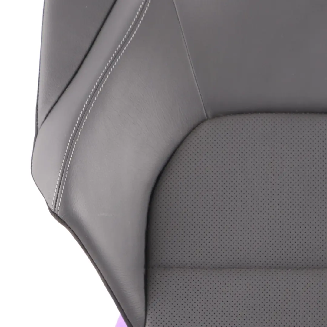 Backrest Mercedes C204 C207 Rear Right O/S Cover Black Anthracite Leather to Seat with Part number A2079203201 Seat Backrest Mercedes C204 C207 Rear Right O/S Cover Black Anthracite Leather - SKU A2079203201 - Part number A2079203201