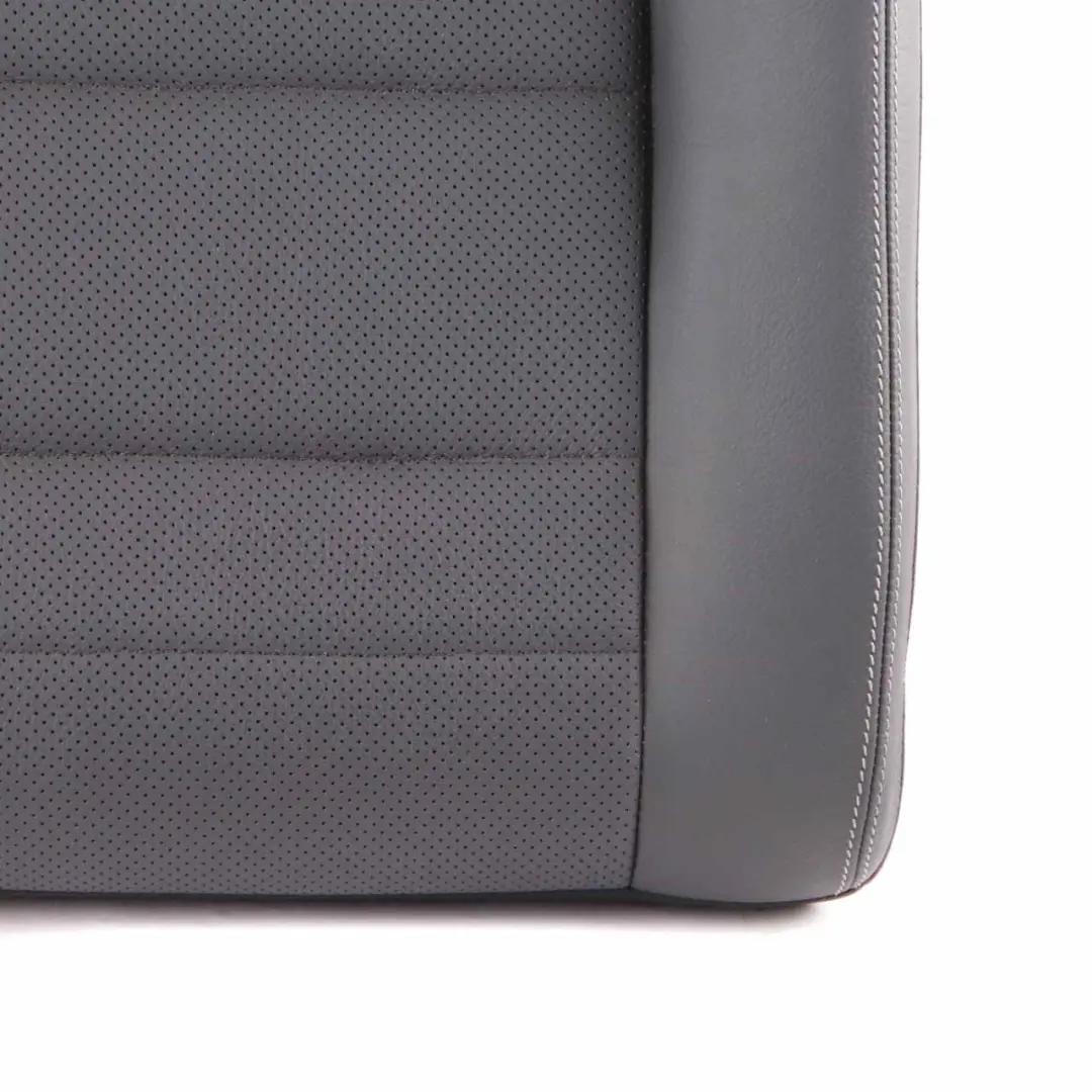 Seat Backrest Mercedes C204 C207 Rear Right O/S Cover Black Anthracite Leather - SKU A2079203201 - Part number A2079203201