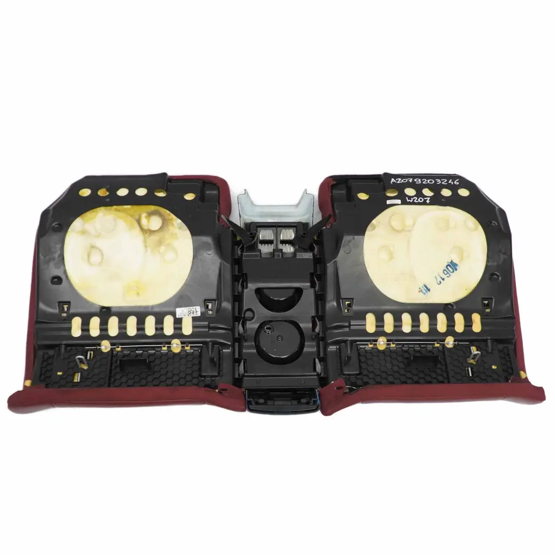  Banqueta Asiento Trasero Mercedes A207 Cabrio Funda de Asiento Cuero Rojo - SKU A2079203246 - Número de pieza A2079203246