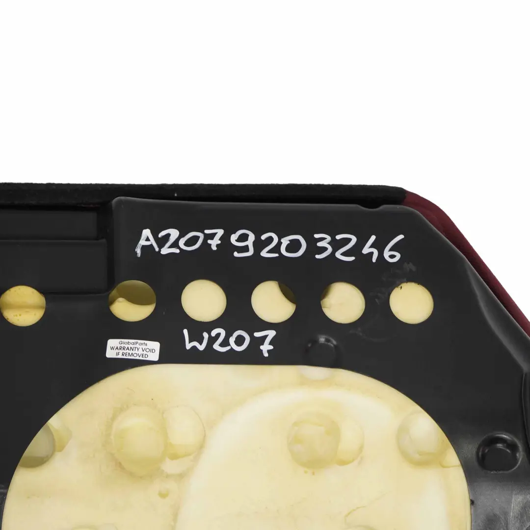  Panchina Sedile Posteriore Mercedes A207 Cabrio Divano Sedile Rosso Pelle - SKU A2079203246 - Numero di parte A2079203246