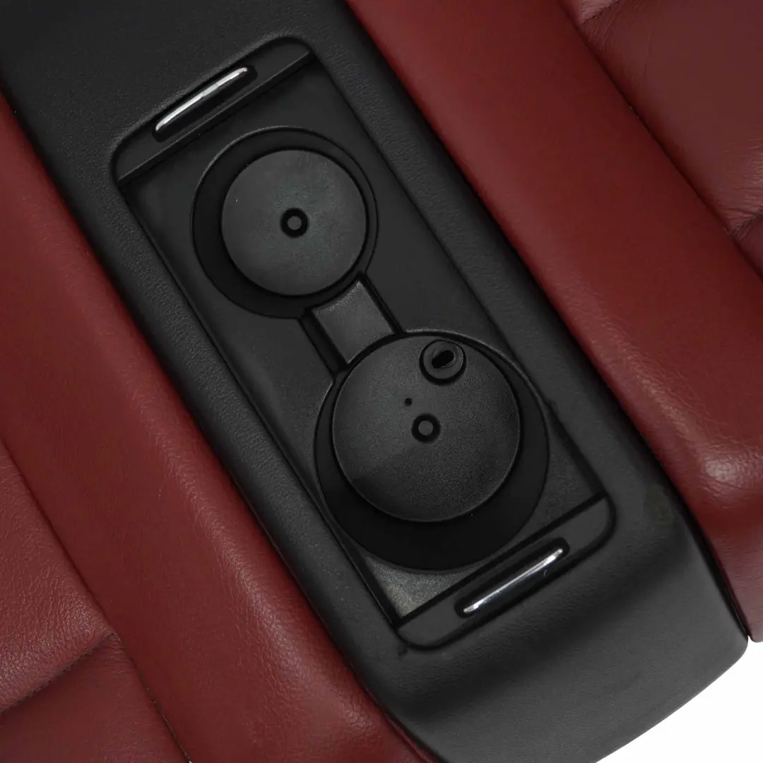  Rücksitzbank Mercedes A207 Cabrio Couch Sitzbezug Rot Leder - SKU A2079203246 - Teilenummer A2079203246