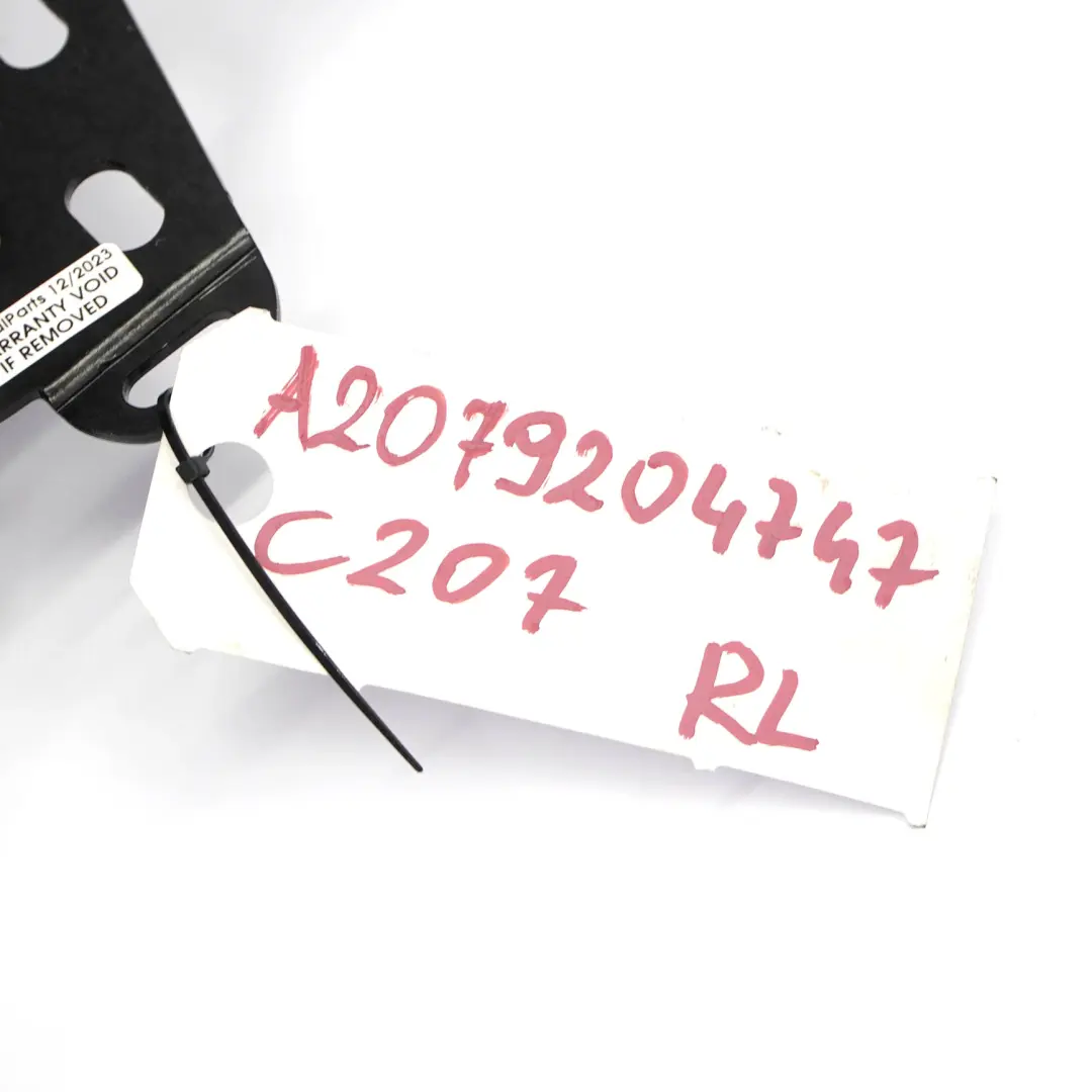  Respaldo Asiento Mercedes C204 C207 Trasero Izquierdo Asiento Cuero Negro Nappa - SKU A2079204747 - Número de pieza A2079204747