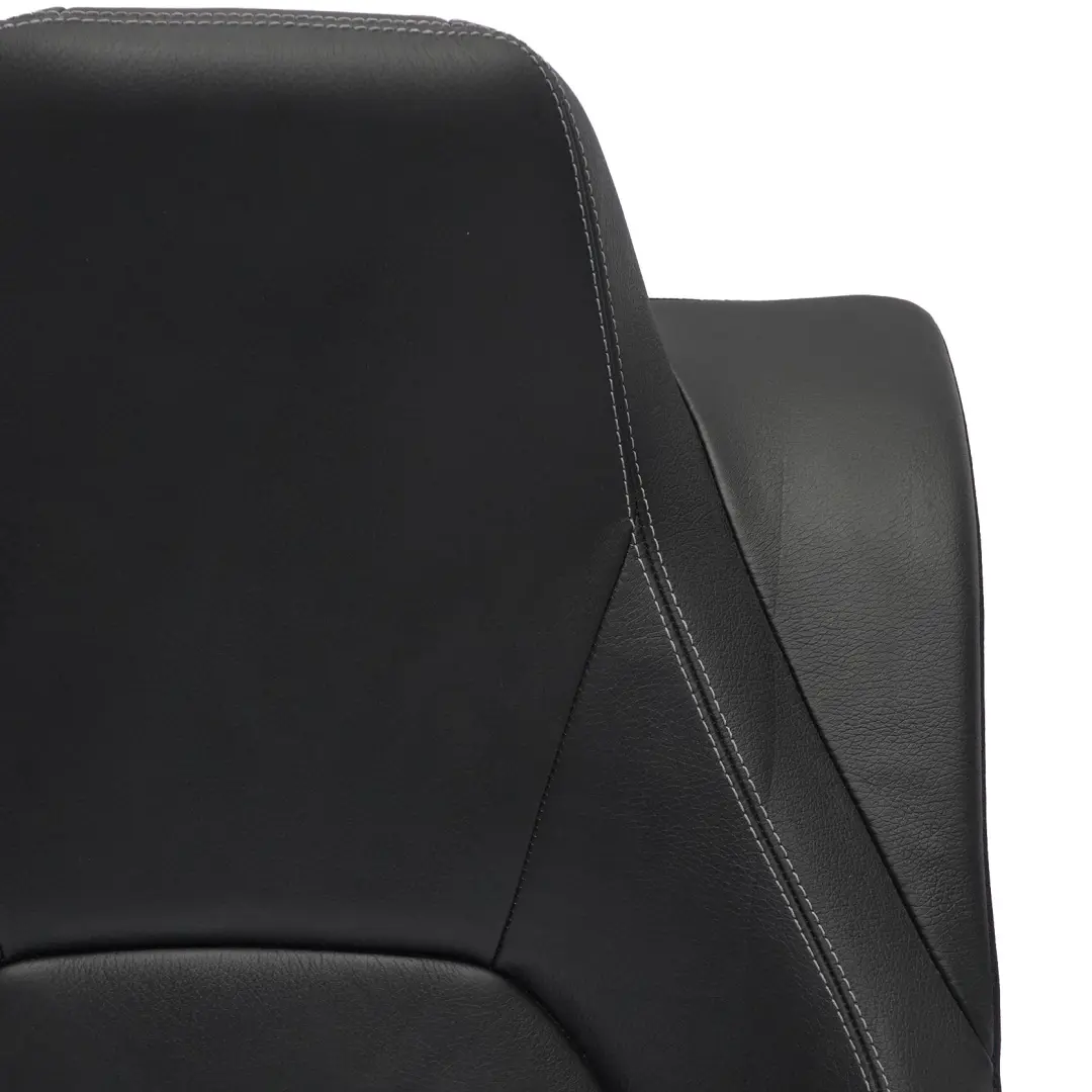  Dossier de siège Mercedes C204 C207 Revêtement arrière gauche cuir noir Nappa - SKU A2079204747 - Numéro de pièce A2079204747