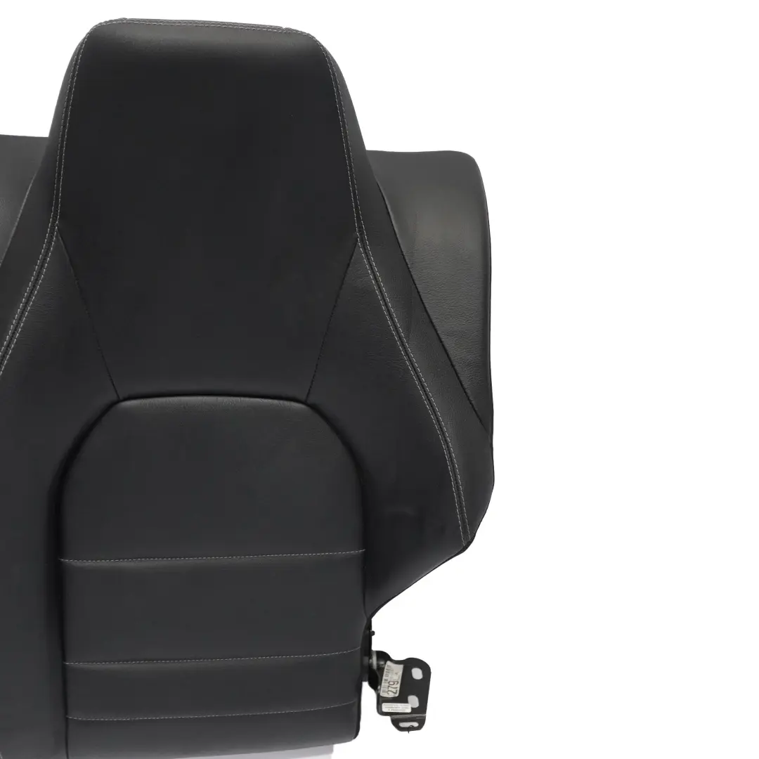  Dossier de siège Mercedes C204 C207 Revêtement arrière gauche cuir noir Nappa - SKU A2079204747 - Numéro de pièce A2079204747