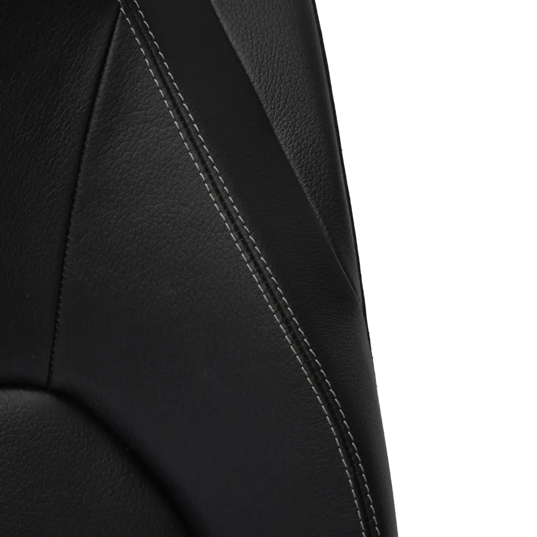  Dossier de siège Mercedes C204 C207 Revêtement arrière droite cuir noir Nappa - SKU A2079204847 - Numéro de pièce A2079204847