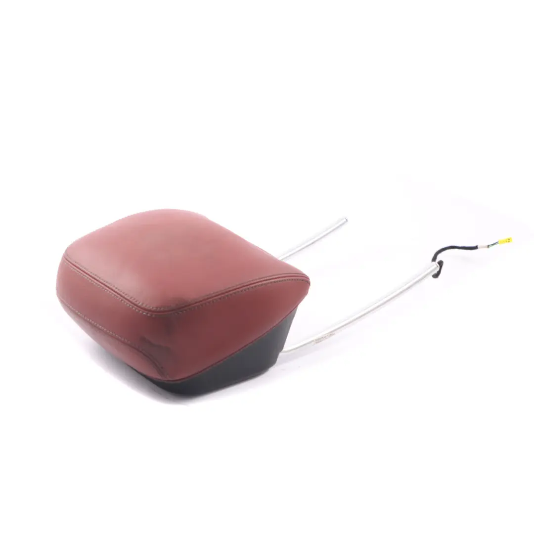 Headrest Heated Front Left Right Convertible Red Leather to Mercedes A207 Seat with Part number A2079701050 Mercedes A207 Seat Headrest Heated Front Left Right Convertible Red Leather - SKU A2079701050 - Part number A2079701050