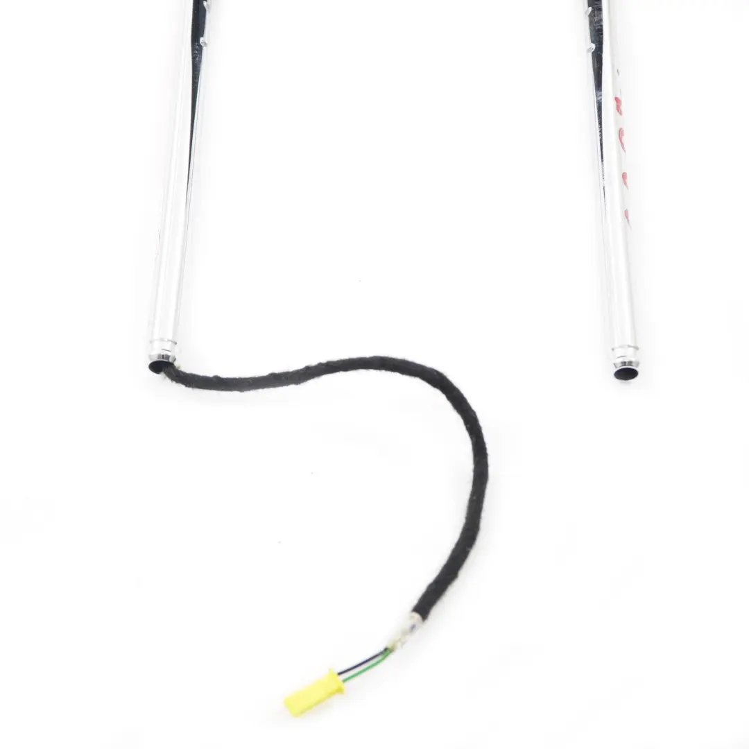 Mercedes C204 W207 Front Seat Headrest Left Right N/O/S Cover Black Leather - SKU A2079706650 - Part number A2079706650