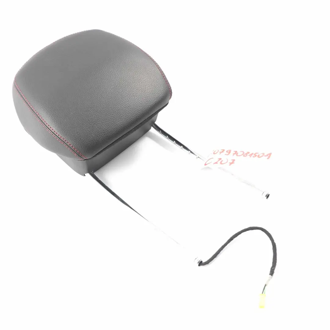 W207 Poggiatesta anteriore sinistro destro pelle nera per Mercedes C204 con numero di parte A2079708150 Mercedes C204 W207 Poggiatesta anteriore sinistro destro pelle nera - SKU A2079708150-1 - Numero di parte A2079708150