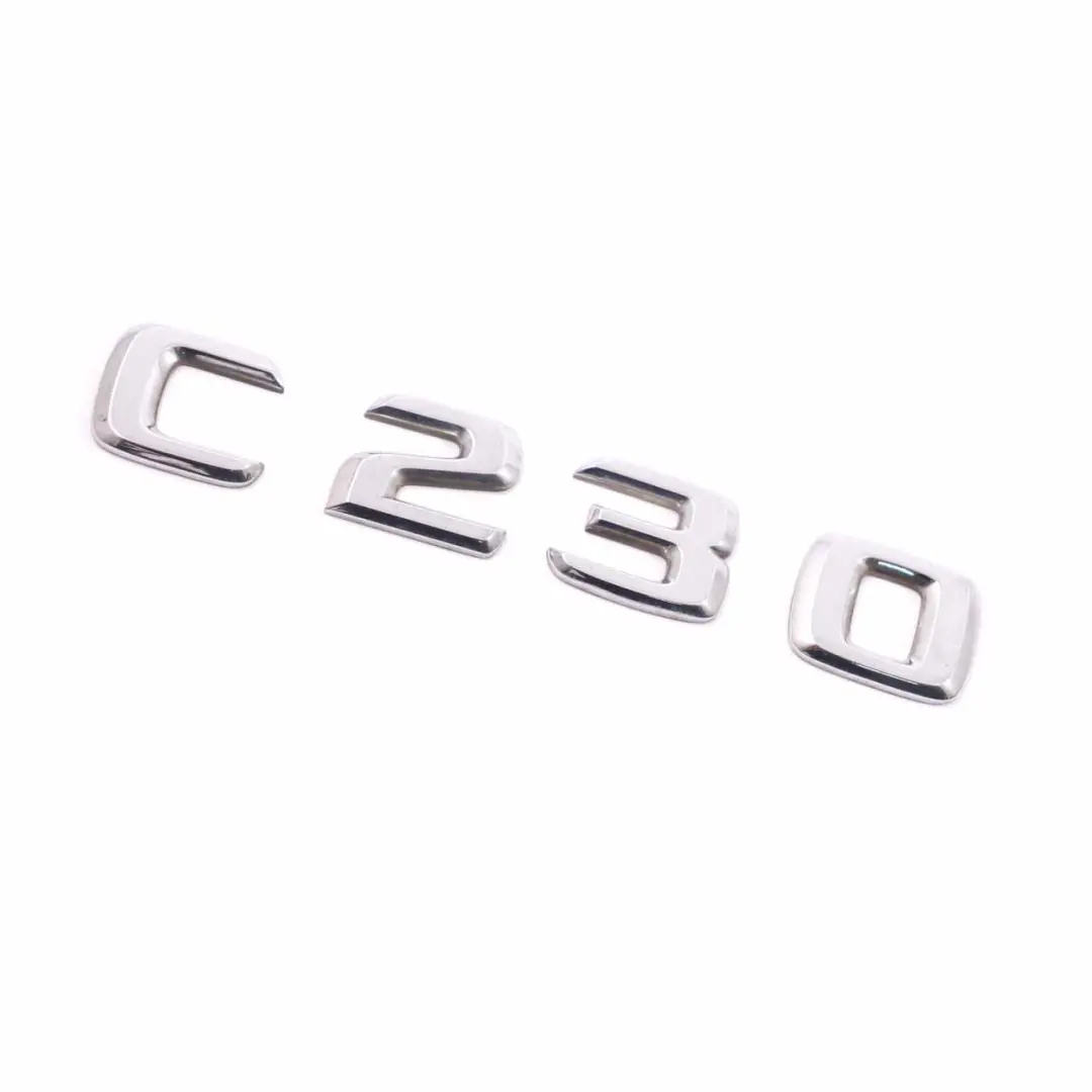 Trunk Tailgate Adhered Emblem Lettering 320 to Mercedes W203 W204 with Part number A2088170315 Mercedes W203 W204 Trunk Tailgate Adhered Emblem Lettering 320 - SKU A2088170315 - Part number A2088170315