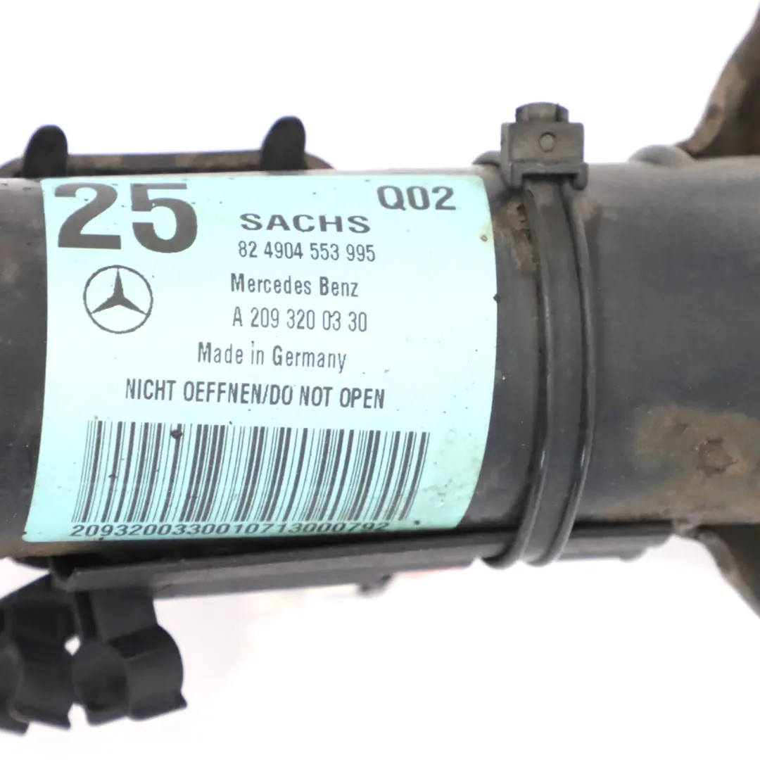 Mercedes W209 Amortyzator Przód Lewy Prawy Sprężyn - SKU A2093200330 - Numer Części A2093200330