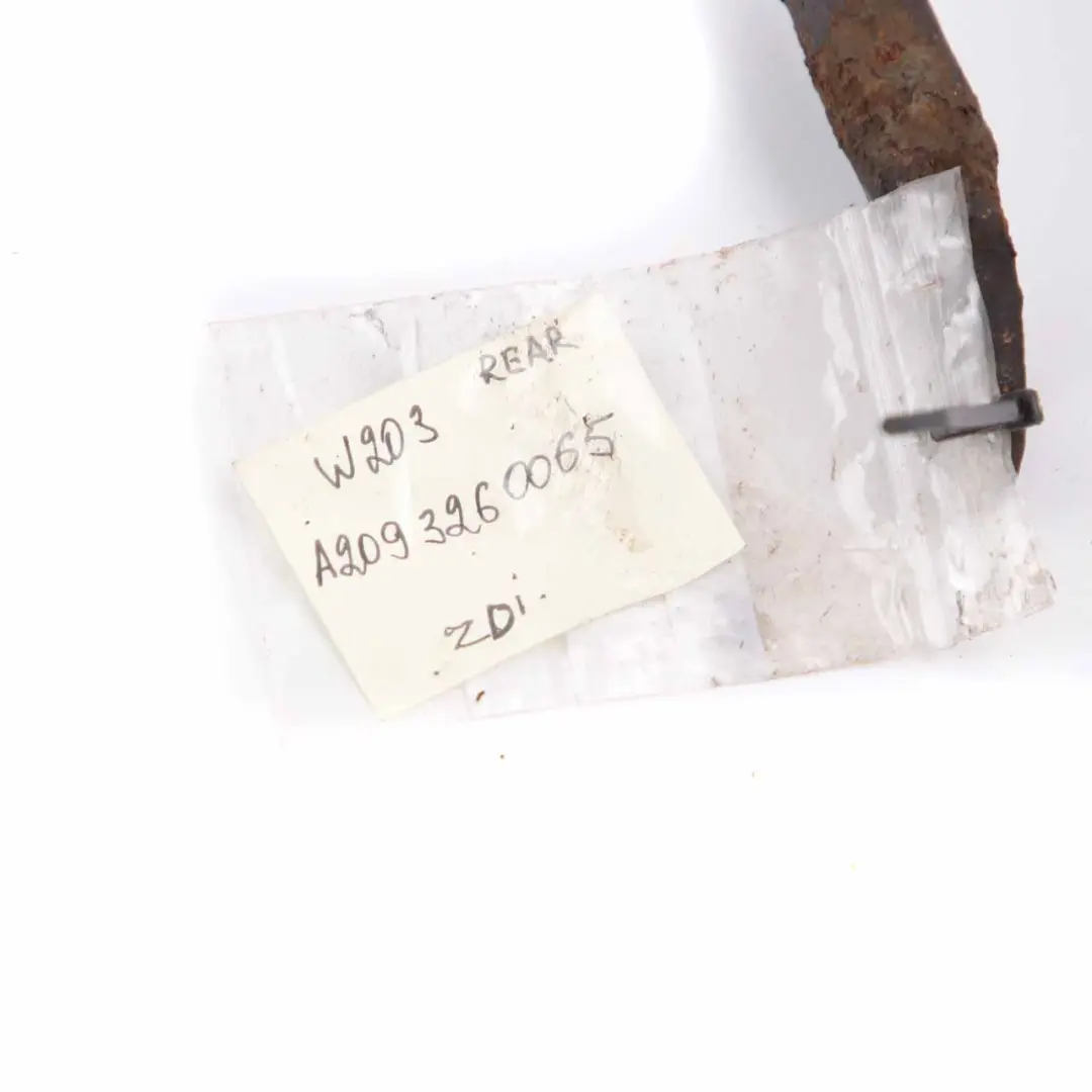 Estabilizador Eje Trasero Suspensión Barra Antivuelco para Mercedes W203 con número de pieza A2093260065 Mercedes W203 Estabilizador Eje Trasero Suspensión Barra Antivuelco - SKU A2093260065 - Número de pieza A2093260065