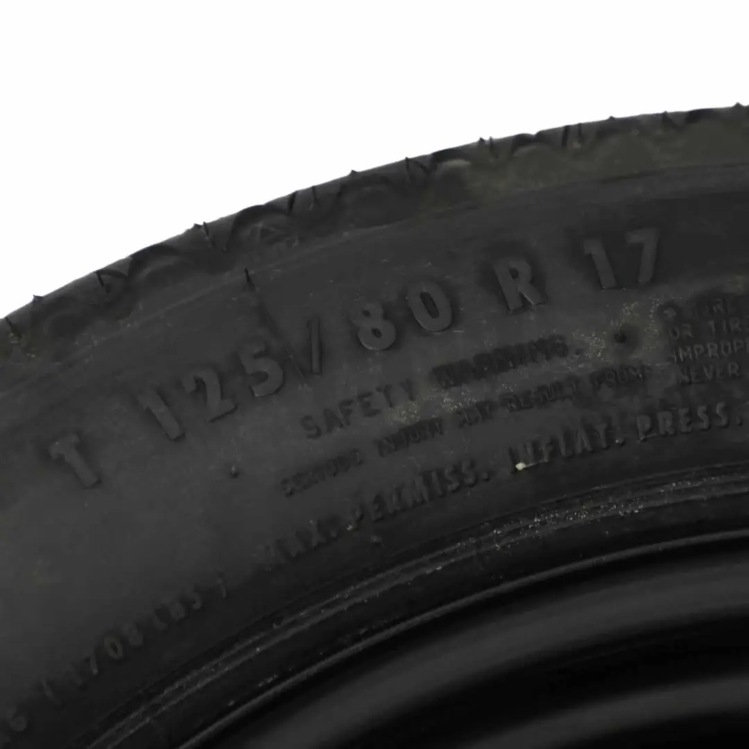 Spare Wheel Steel Tyre R16 7J ET:37 125/80 Mercedes W203 C209 - SKU A2094000302-1 - Part number A2094000302