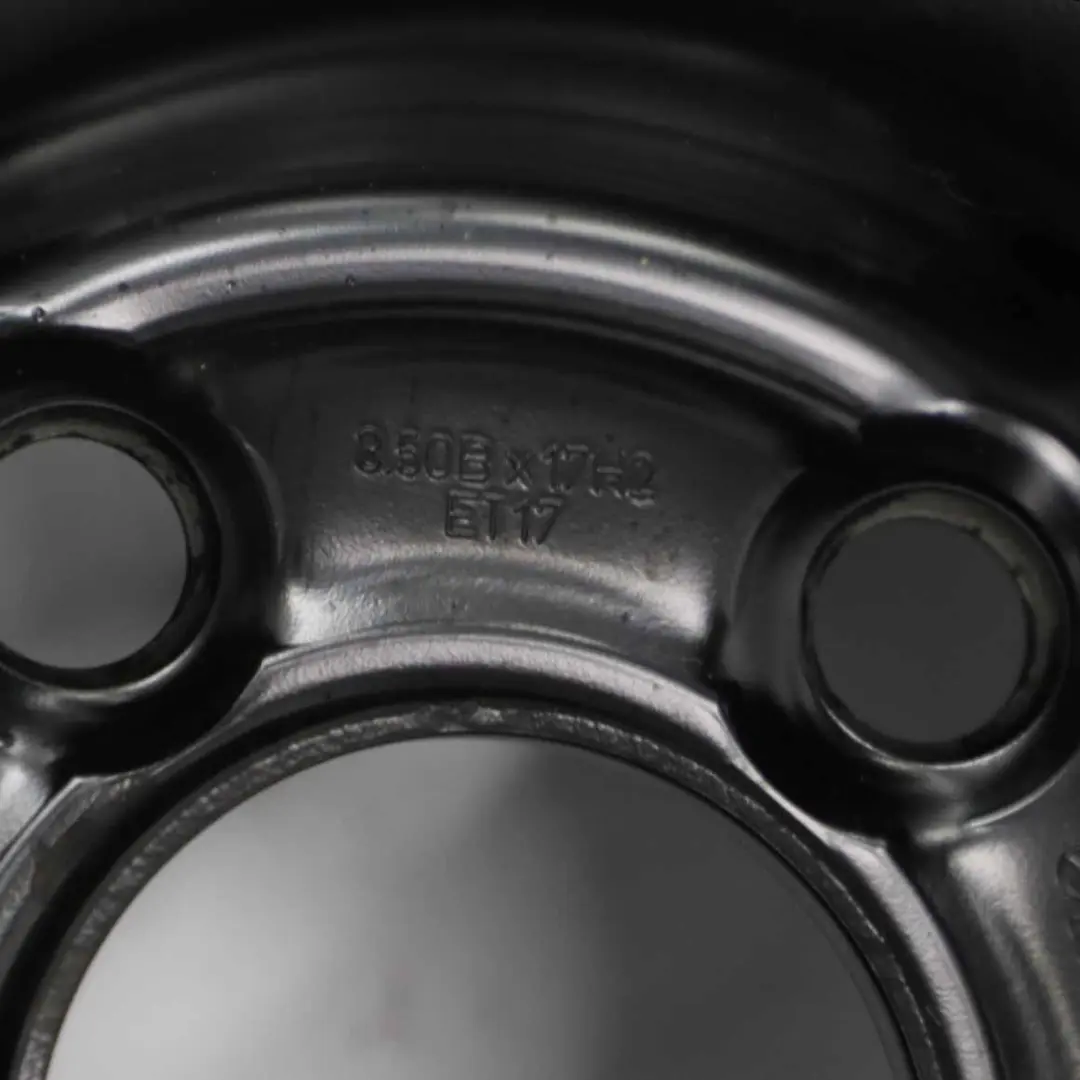 Roue de secours Pneu acier R17 7J ET:37 125/80 pour Mercedes W203 C209 à propos du numéro de pièce A2094000302 Mercedes W203 C209 Roue de secours Pneu acier R17 7J ET:37 125/80 - SKU A2094000302-1 - Numéro de pièce A2094000302