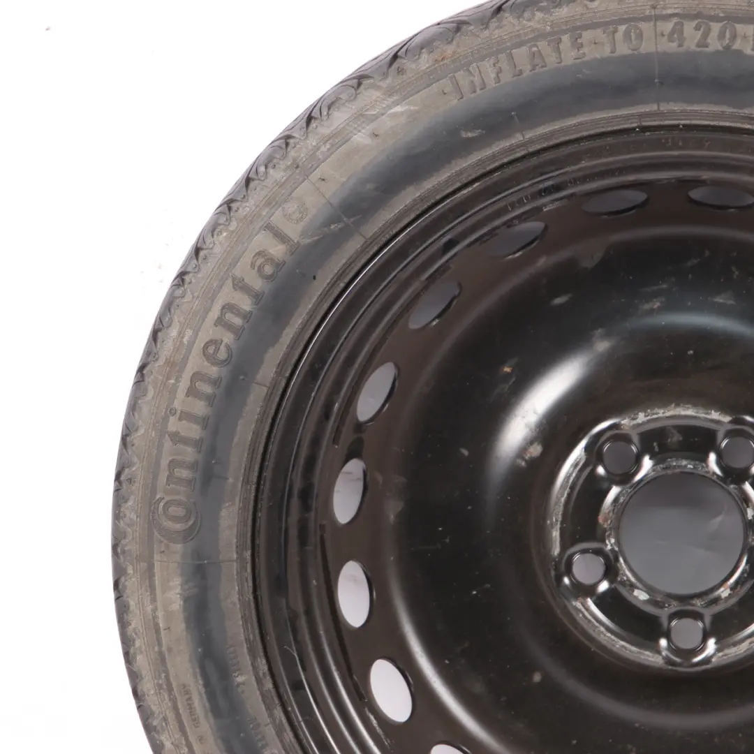 Mercedes W203 C209 Ersatzrad Stahlreifen R16 7J ET:37 125/80 - SKU A2094000302 - Teilenummer A2094000302
