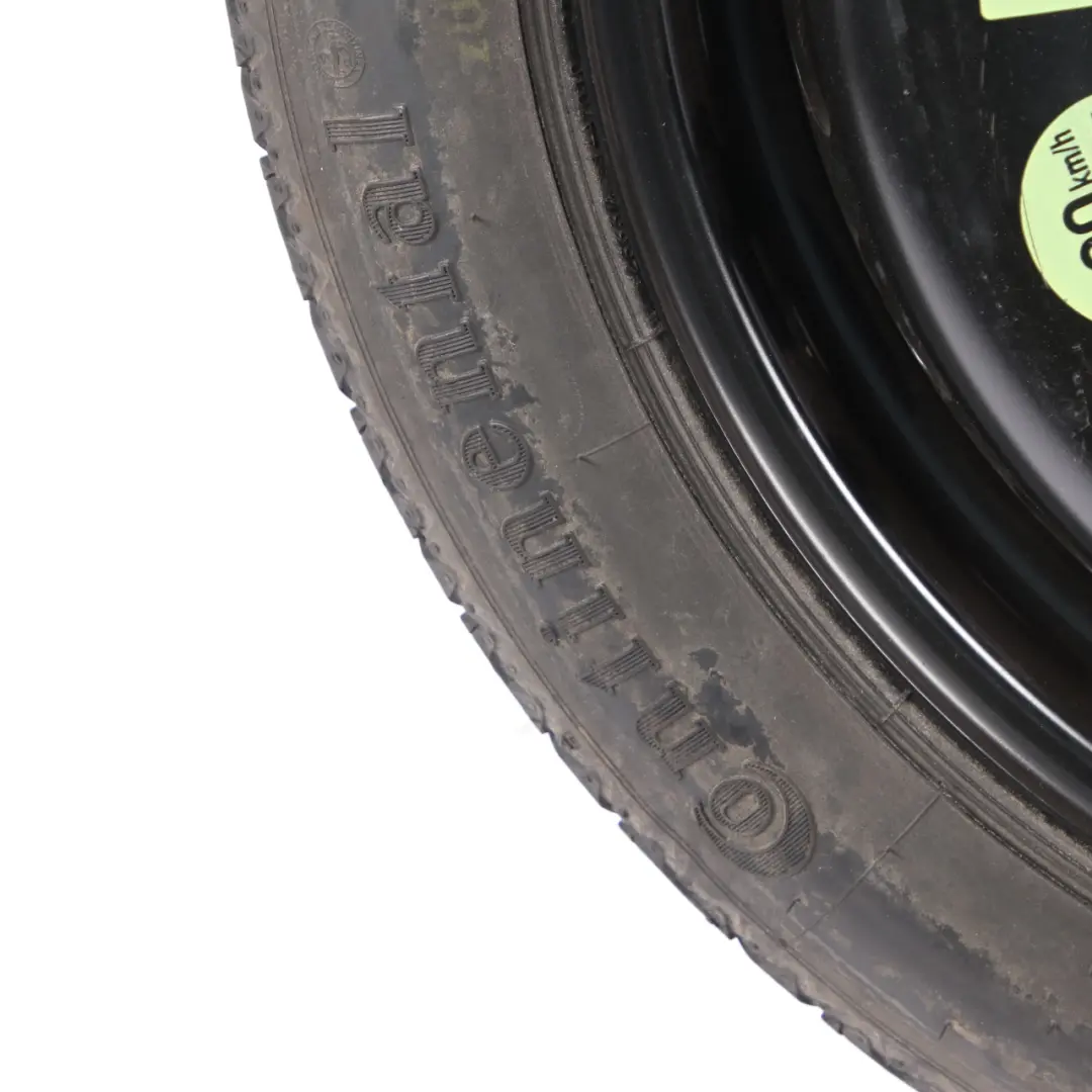 Mercedes W203 C209 Roue de secours Pneu acier R16 7J ET:37 125/80 - SKU A2094000302 - Numéro de pièce A2094000302