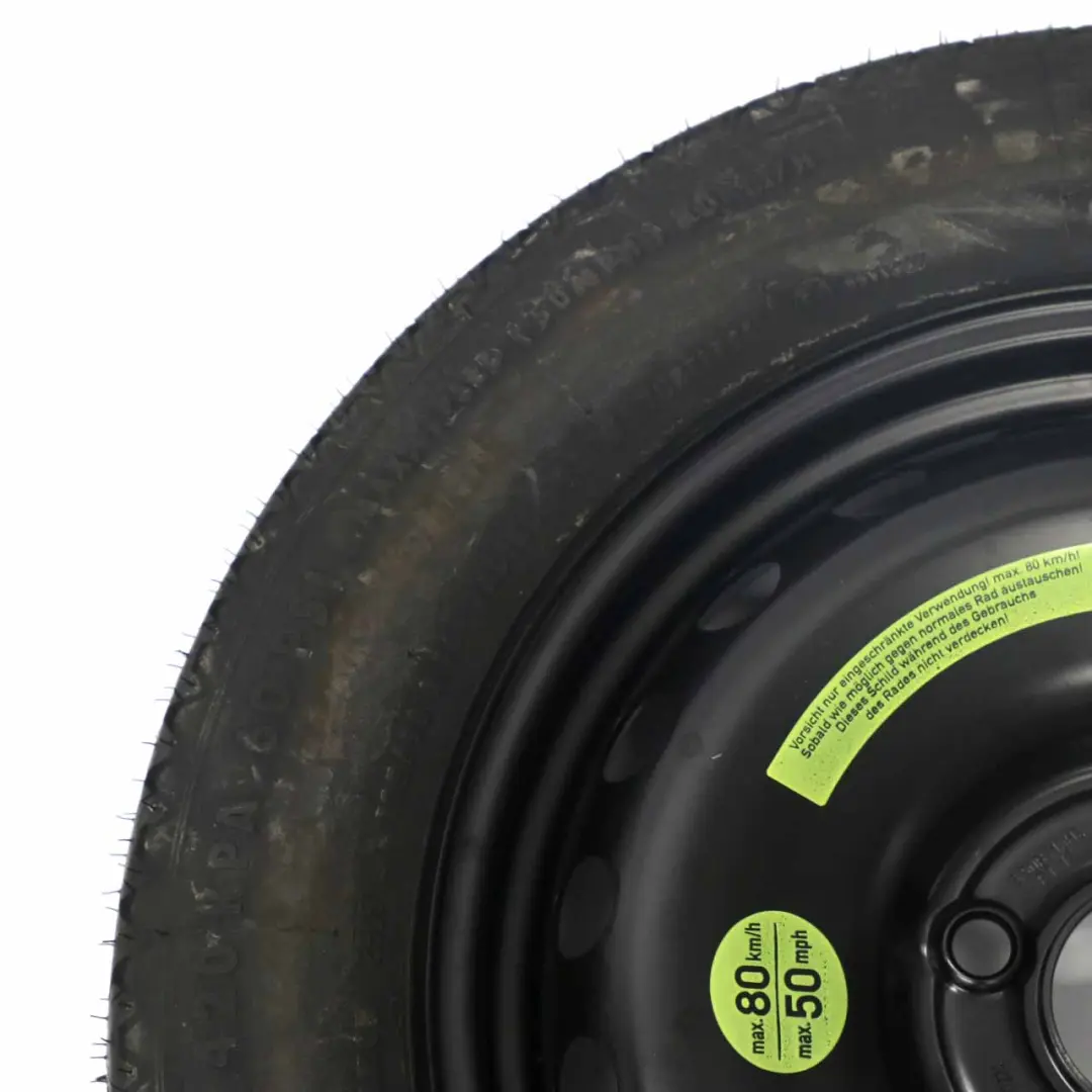  Spare Wheel Mercedes W203 C209 Compact Wheel Steel R16 Tyre 125/90 A2094000402 - SKU A2094000402-2 - Part number A1694000802