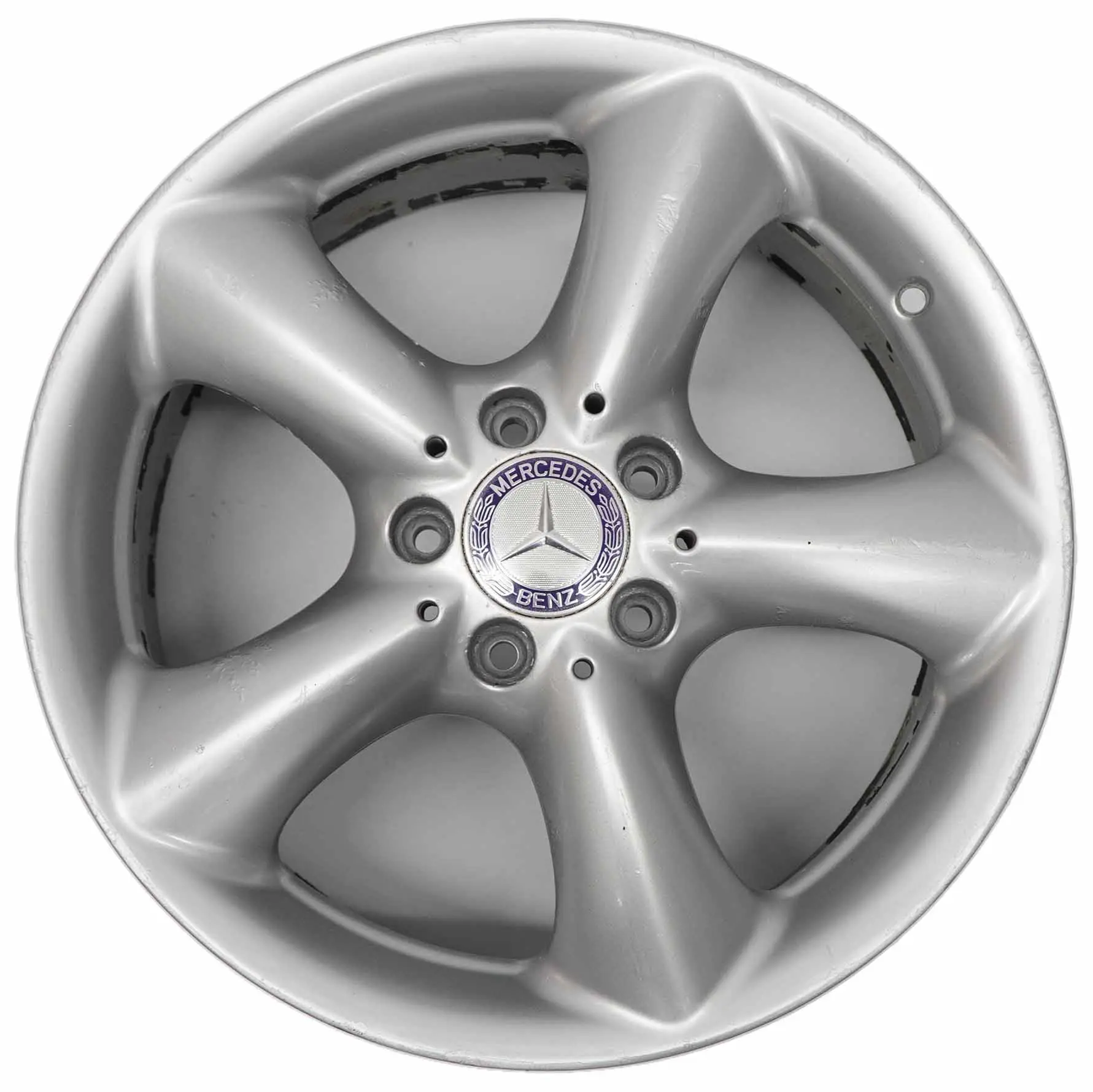 Mercedes W203 W209 Argento Cerchio anteriore in lega 17" ET:36 7,5J A2094010502