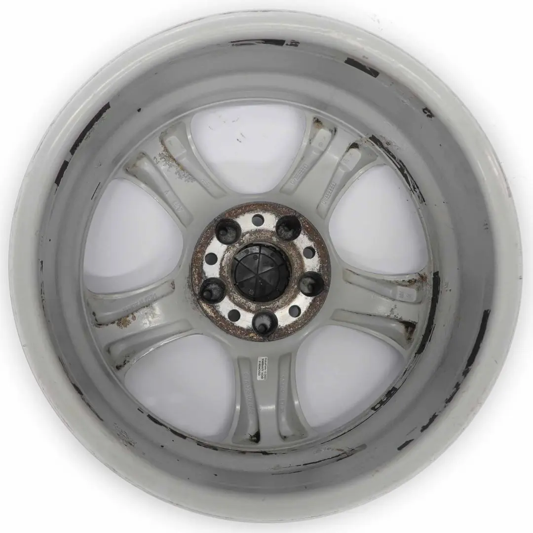 Alloy Wheel Rim 17" ET:30 7,5J to Mercedes CLK W209 Silver Rear with Part number A2094010602 Mercedes CLK W209 Silver Rear Alloy Wheel Rim 17" ET:30 7,5J - SKU A2094010602-1 - Part number A2094010602