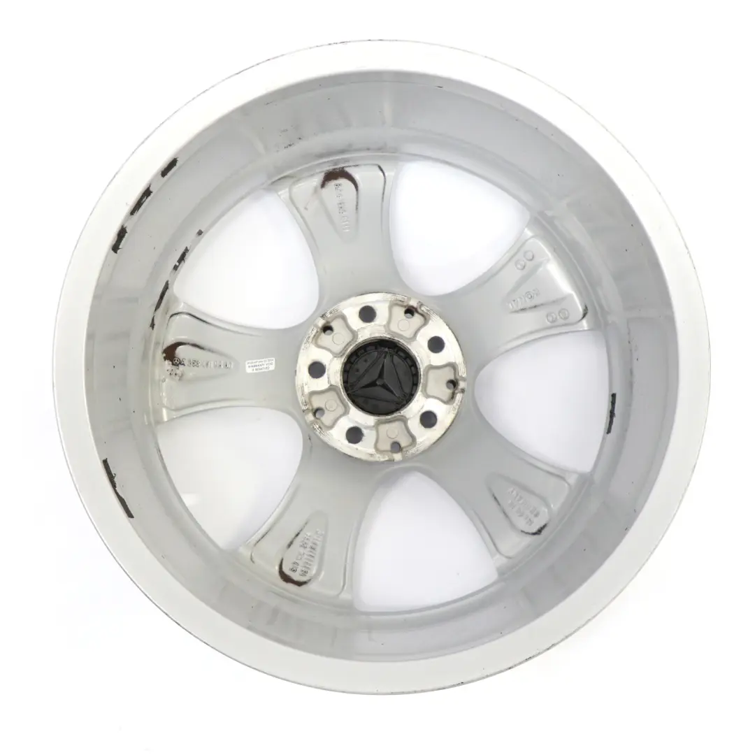 Front Silver Alloy Wheel Rim 18" 7.5J ET:37 Mercedes CLK W209 C209 - SKU A2094011602-3 - Part number A2094011602