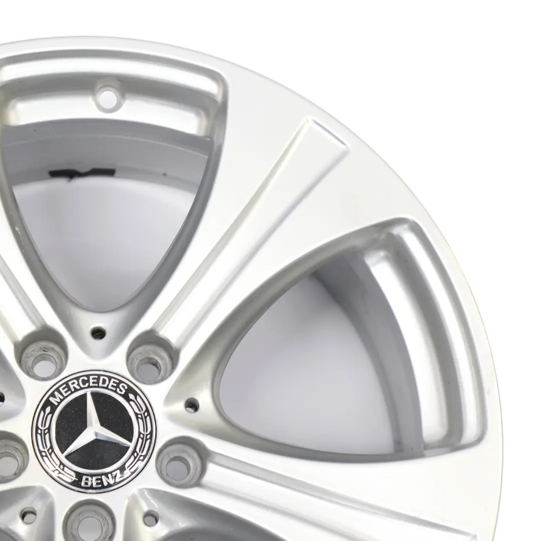 Front Silver Alloy Wheel Rim 18" 7.5J ET:37 to Mercedes CLK W209 C209 with Part number A2094011602 Mercedes CLK W209 C209 Front Silver Alloy Wheel Rim 18" 7.5J ET:37 - SKU A2094011602-3 - Part number A2094011602
