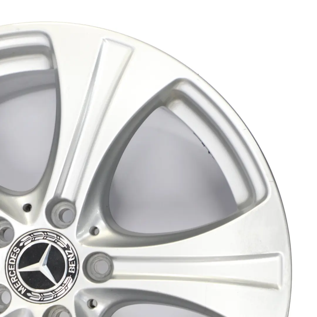 Front Silver Alloy Wheel Rim 18" 7.5J ET:37 to Mercedes CLK W209 C209 with Part number A2094011602 Mercedes CLK W209 C209 Front Silver Alloy Wheel Rim 18" 7.5J ET:37 - SKU A2094011602-3 - Part number A2094011602