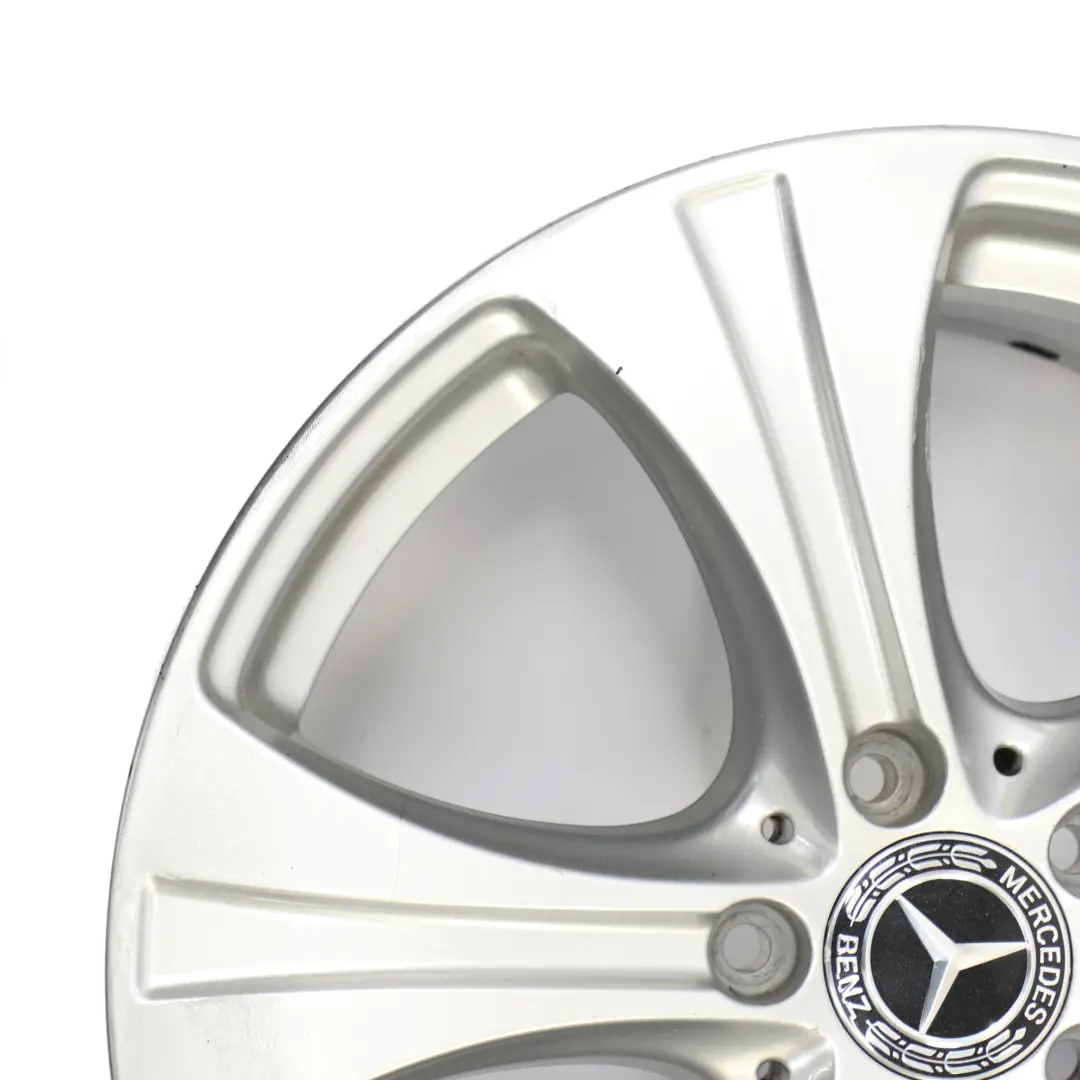 Front Silver Alloy Wheel Rim 18" 7.5J ET:37 to Mercedes CLK W209 C209 with Part number A2094011602 Mercedes CLK W209 C209 Front Silver Alloy Wheel Rim 18" 7.5J ET:37 - SKU A2094011602-3 - Part number A2094011602