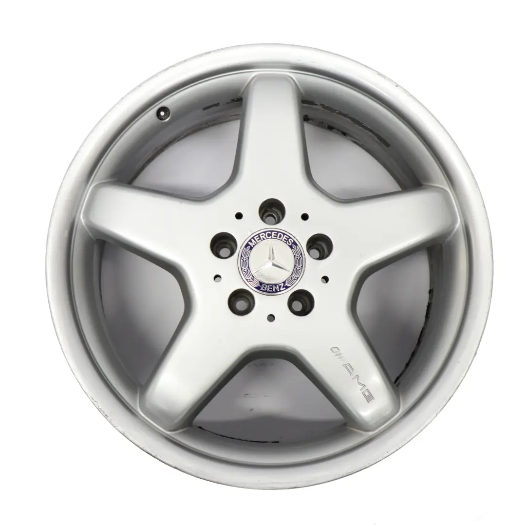Alloy Wheel Rim 18" 8.5J ET:30 to Mercedes CLK W209 C209 Rear Silver with Part number A2094011702 Mercedes CLK W209 C209 Rear Silver Alloy Wheel Rim 18" 8.5J ET:30 - SKU A2094011702-1 - Part number A2094011702