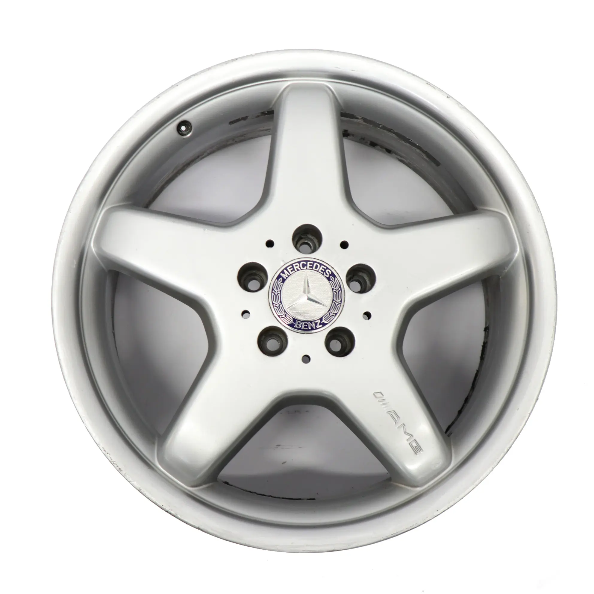 Mercedes W209 C209 Cerchio in lega argento posteriore 18" 8.5J ET:30 A2094011702