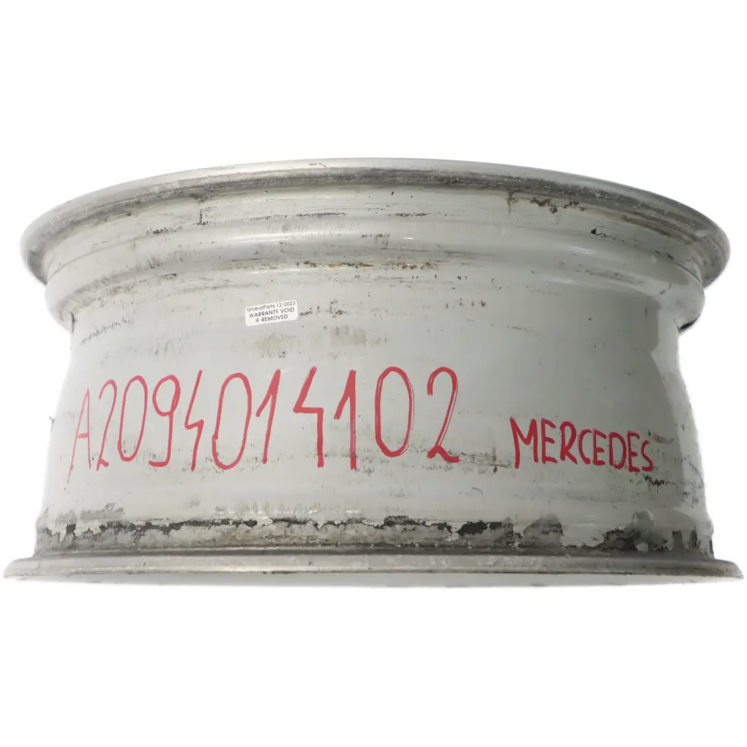 Mercedes C209 Jante Alliage Argentée Double Rayon 17" 7.5J ET:36 - SKU A2094014102 - Numéro de pièce A2094014102