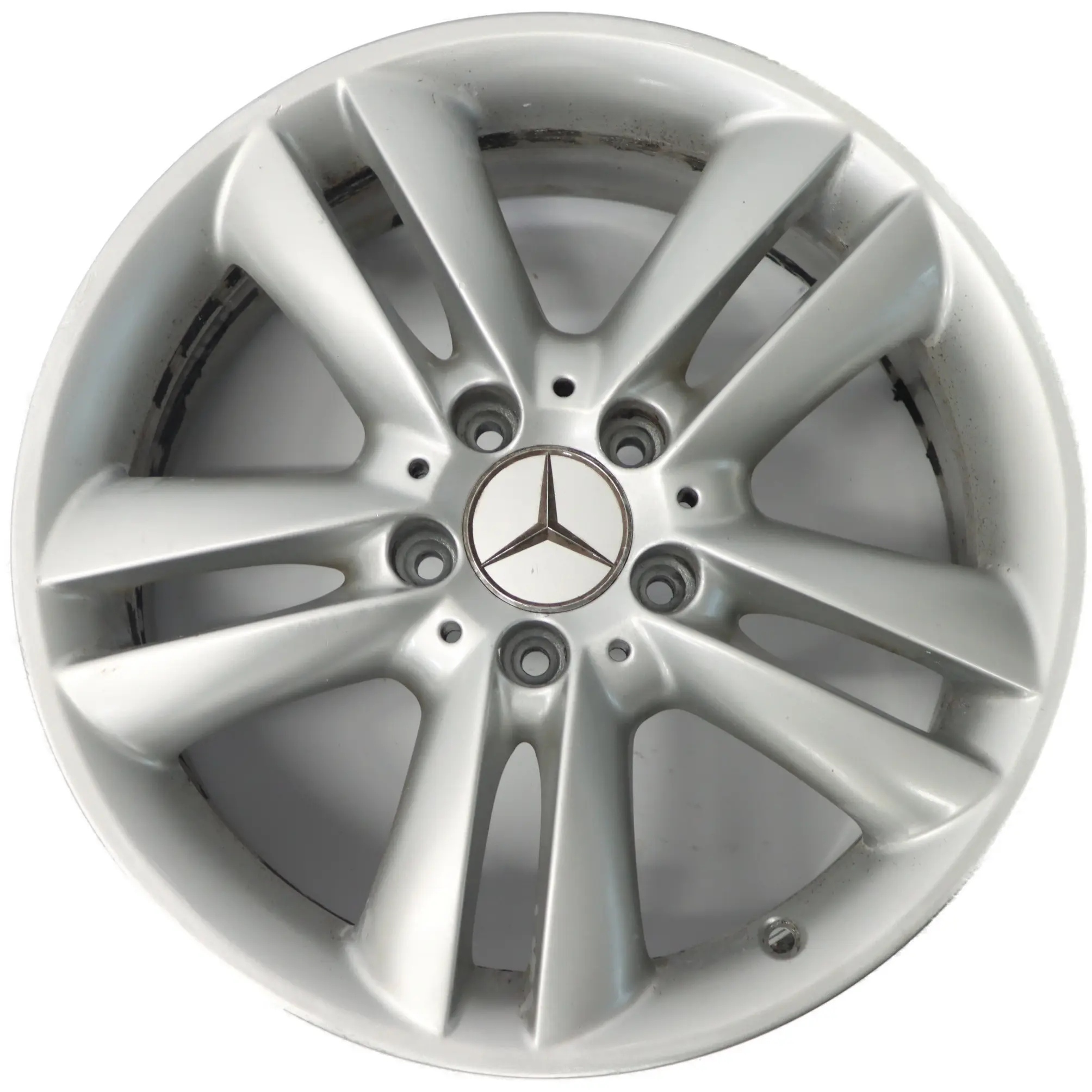 Mercedes C209 Argento Cerchio in lega a doppie razze 17" 7.5J ET:36 A2094014102