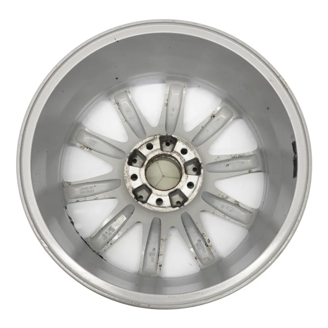 Silber Leichtmetallfelge Doppelspeiche 17" 7.5J ET:36 Mercedes C209 - SKU A2094014402-1 - Teilenummer A2094014402
