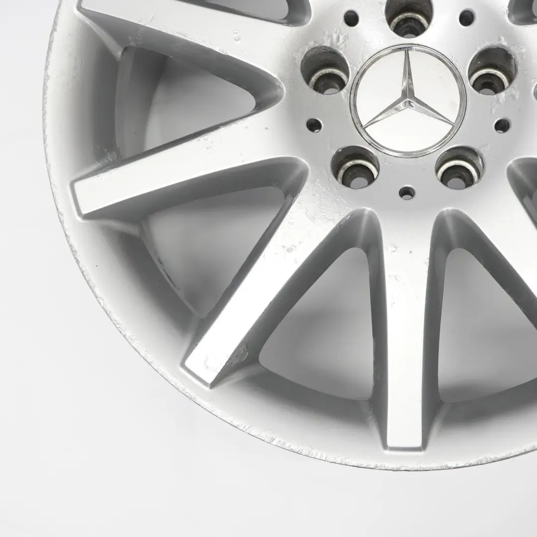 Mercedes CLK W209 C209 Jante arrière alliage argenté 17" 8.5J ET:30 - SKU A2094014502-1 - Numéro de pièce A2094014502