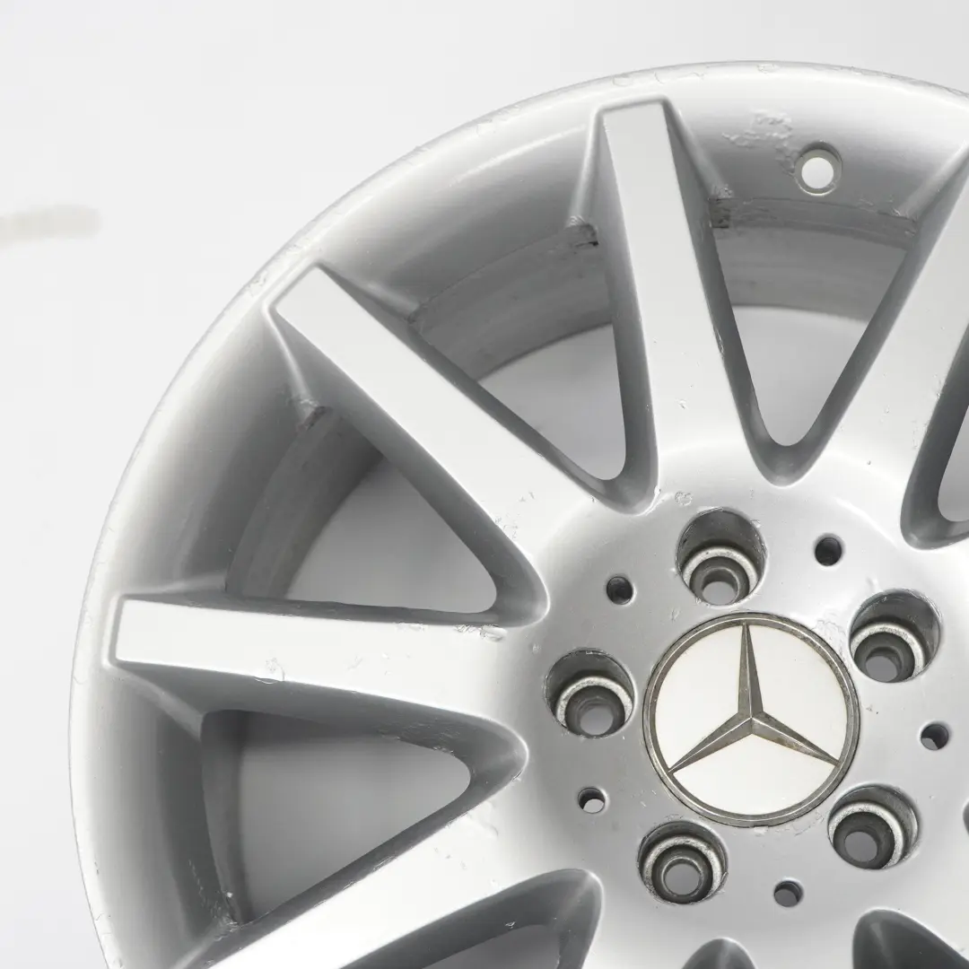 Mercedes CLK W209 C209 Jante arrière alliage argenté 17" 8.5J ET:30 - SKU A2094014502-2 - Numéro de pièce A2094014502