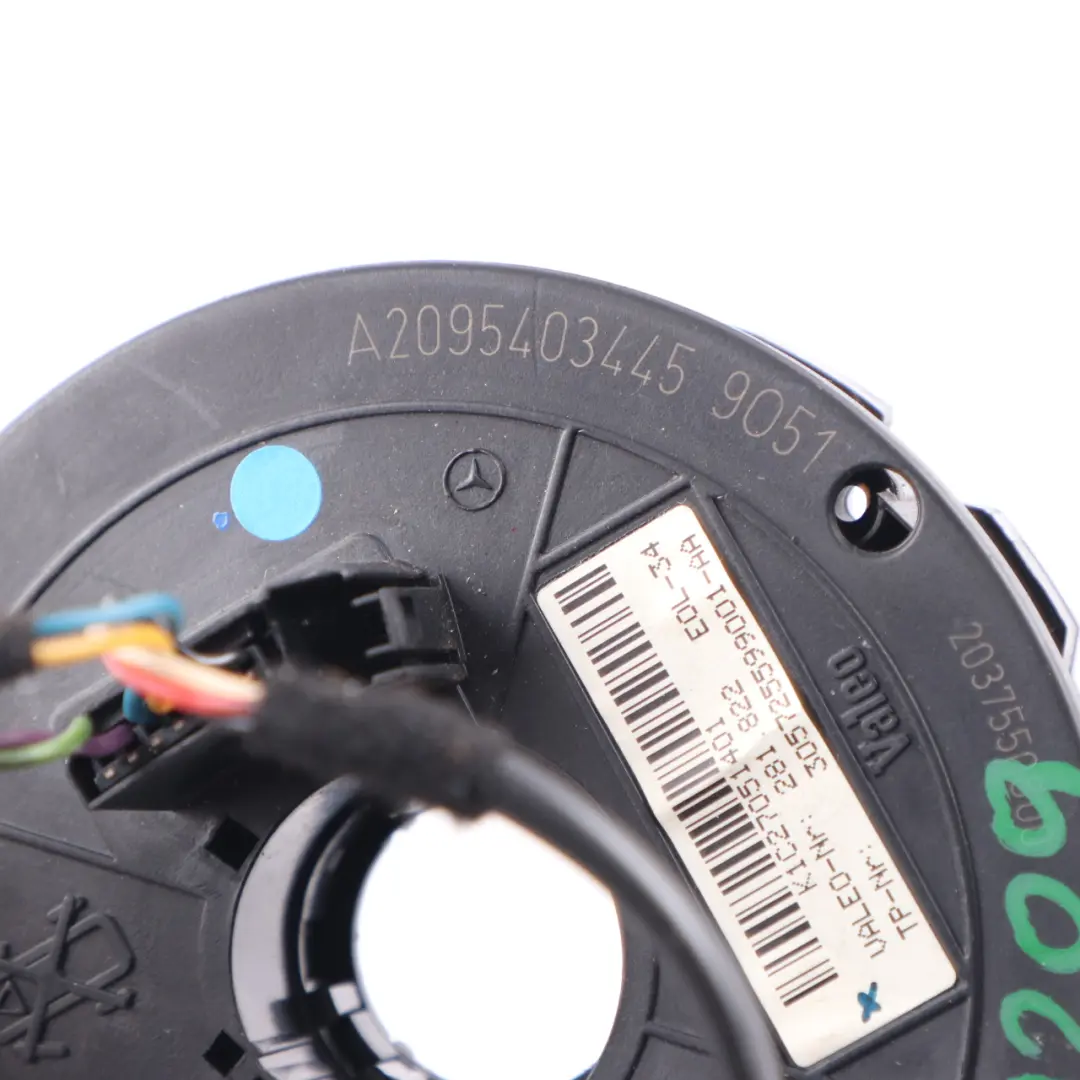 Steering Wheel Slip Ring Airbag Squib to Mercedes W209 A209 Convertible with Part number A2094640118 Mercedes W209 A209 Convertible Steering Wheel Slip Ring Airbag Squib - SKU A2094640118 - Part number A2094640118