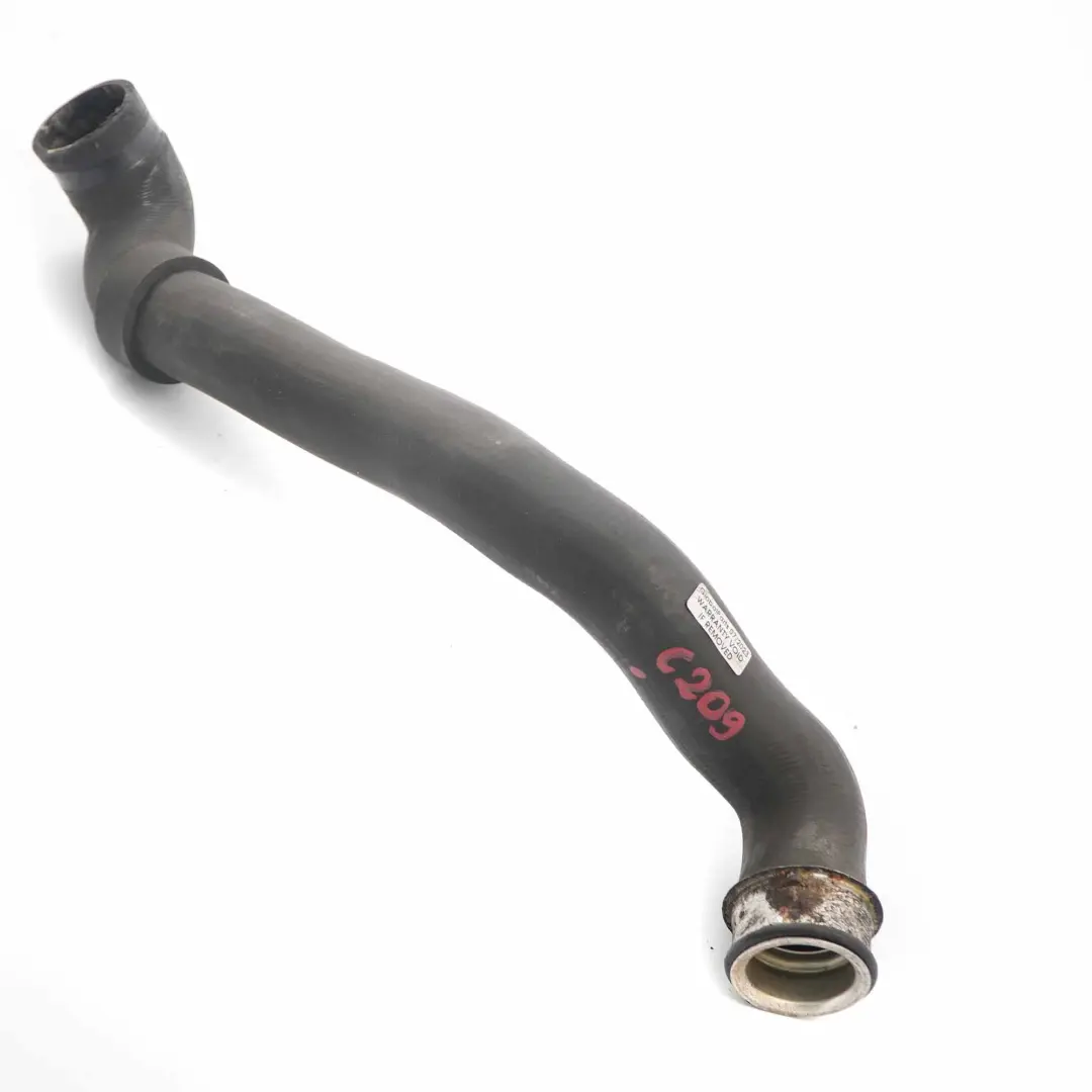 Water Hose Mercedes CL203 W209 OM646 Engine Cooling Coolant Pipe to with Part number A2095013382 Water Hose Mercedes CL203 W209 OM646 Engine Cooling Coolant Pipe - SKU A2095013382 - Part number A2095013382