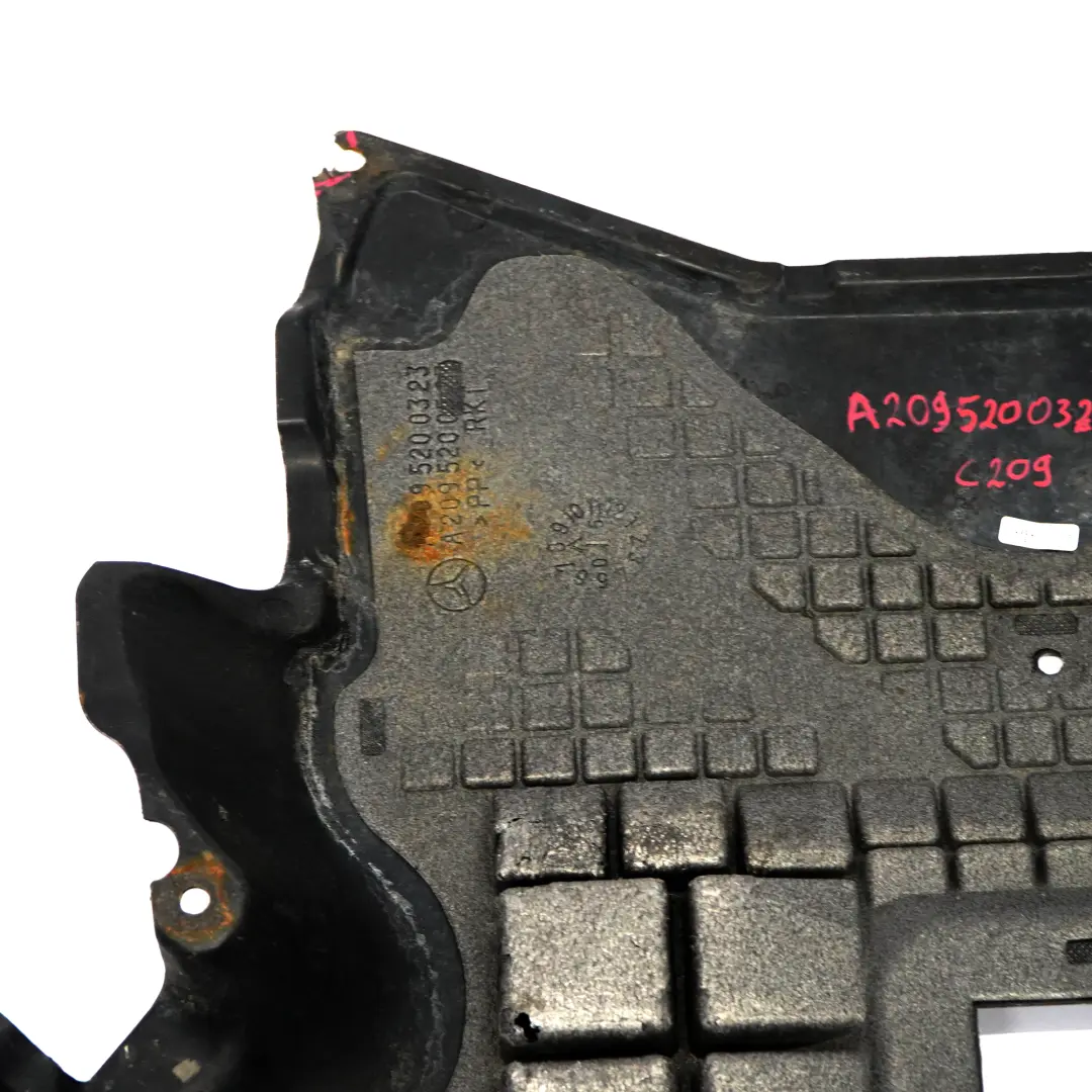  Unterflurabdeckung Mercedes W209 Motorunterbodenverkleidung Diesel - SKU A2095200323 - Teilenummer A2095200323