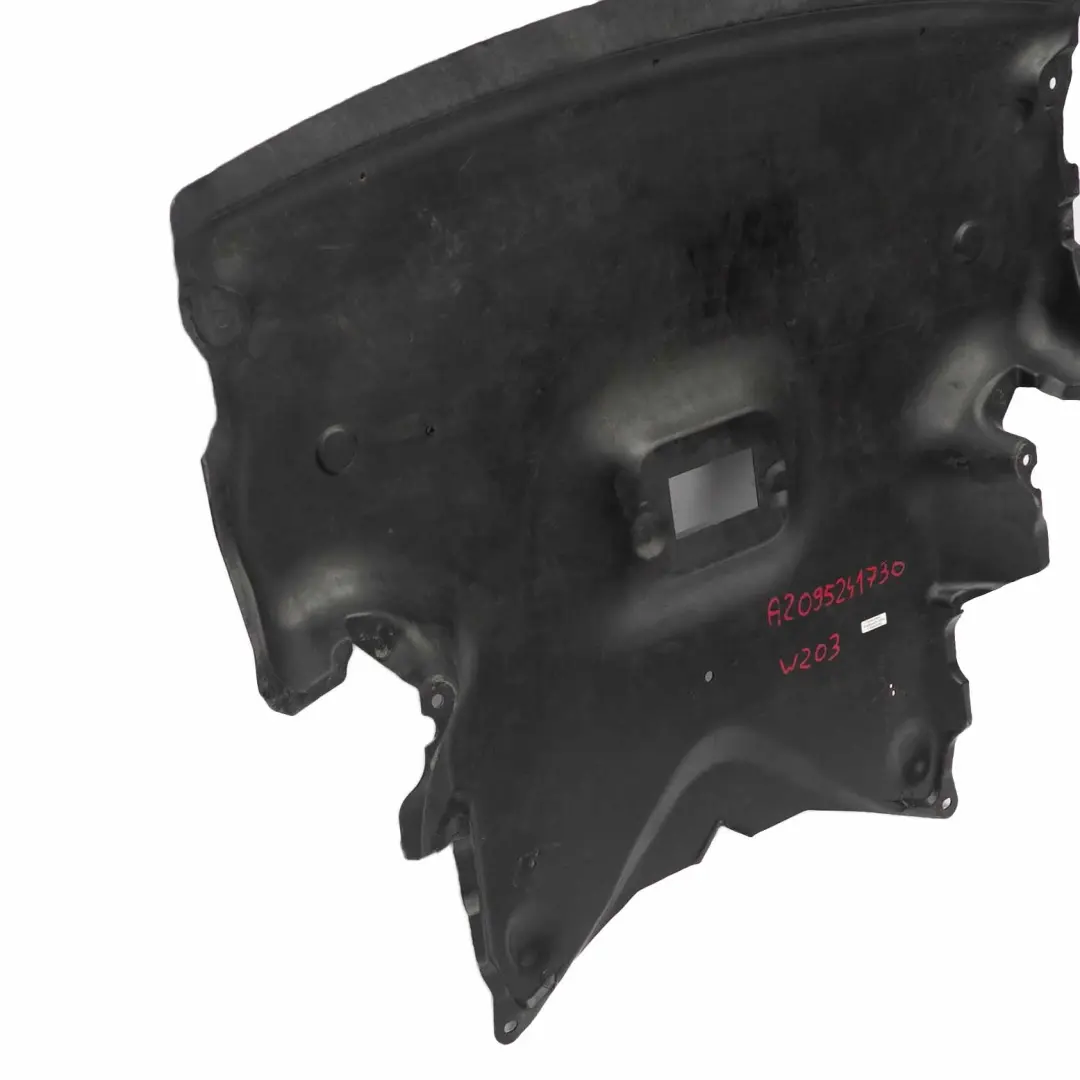 Motorabdeckung Unterbodenverkleidung Benzin für Mercedes W203 C209 mit Teilenummer A2095241730 Mercedes W203 C209 Motorabdeckung Unterbodenverkleidung Benzin - SKU A2095241730 - Teilenummer A2095241730