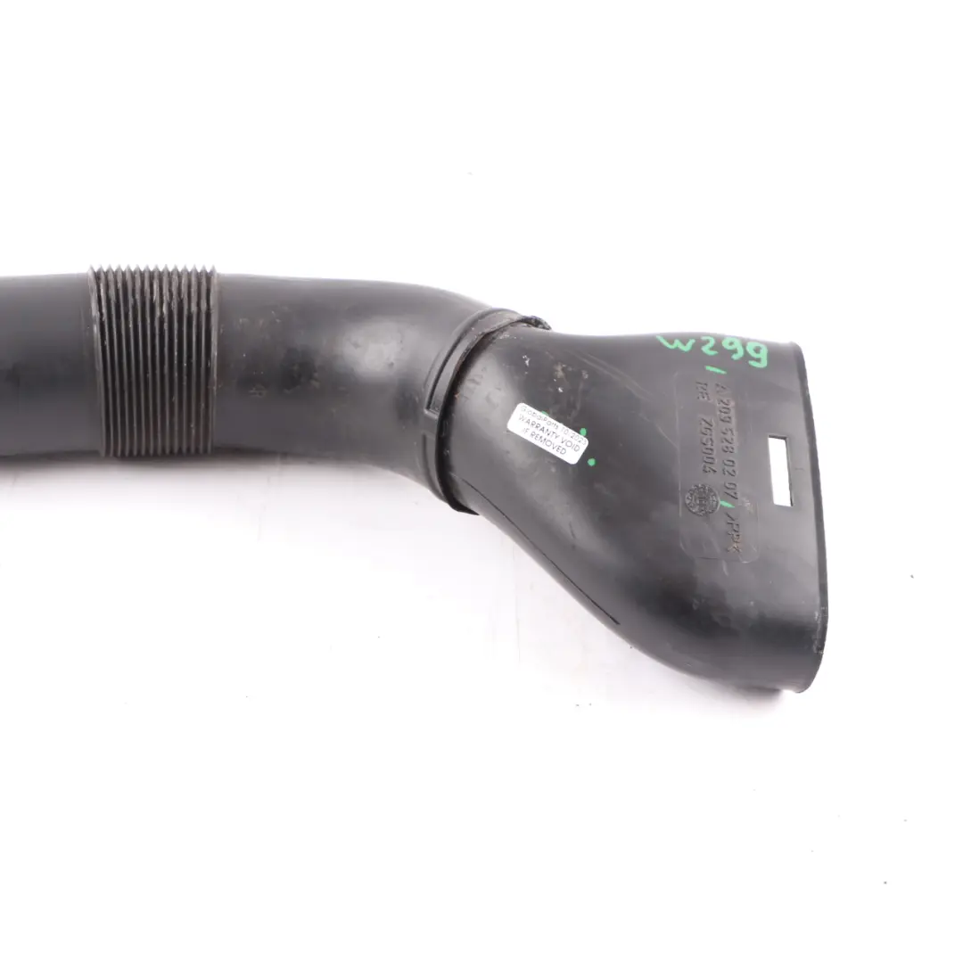 Intake Pipe Mercedes W203 C209 Petrol Duct Right O/S Hose Tube to Air with Part number A2095280207 Air Intake Pipe Mercedes W203 C209 Petrol Duct Right O/S Hose Tube - SKU A2095280207 - Part number A2095280207