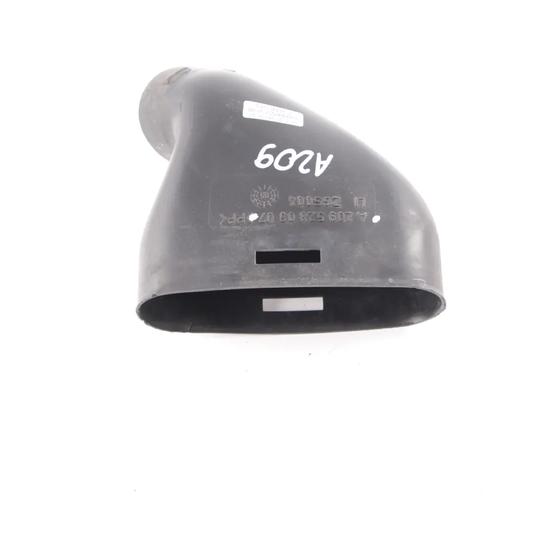 Mercedes W209 Tube d'admission d'air Partie gauche - SKU A2095280307 - Numéro de pièce A2095280307