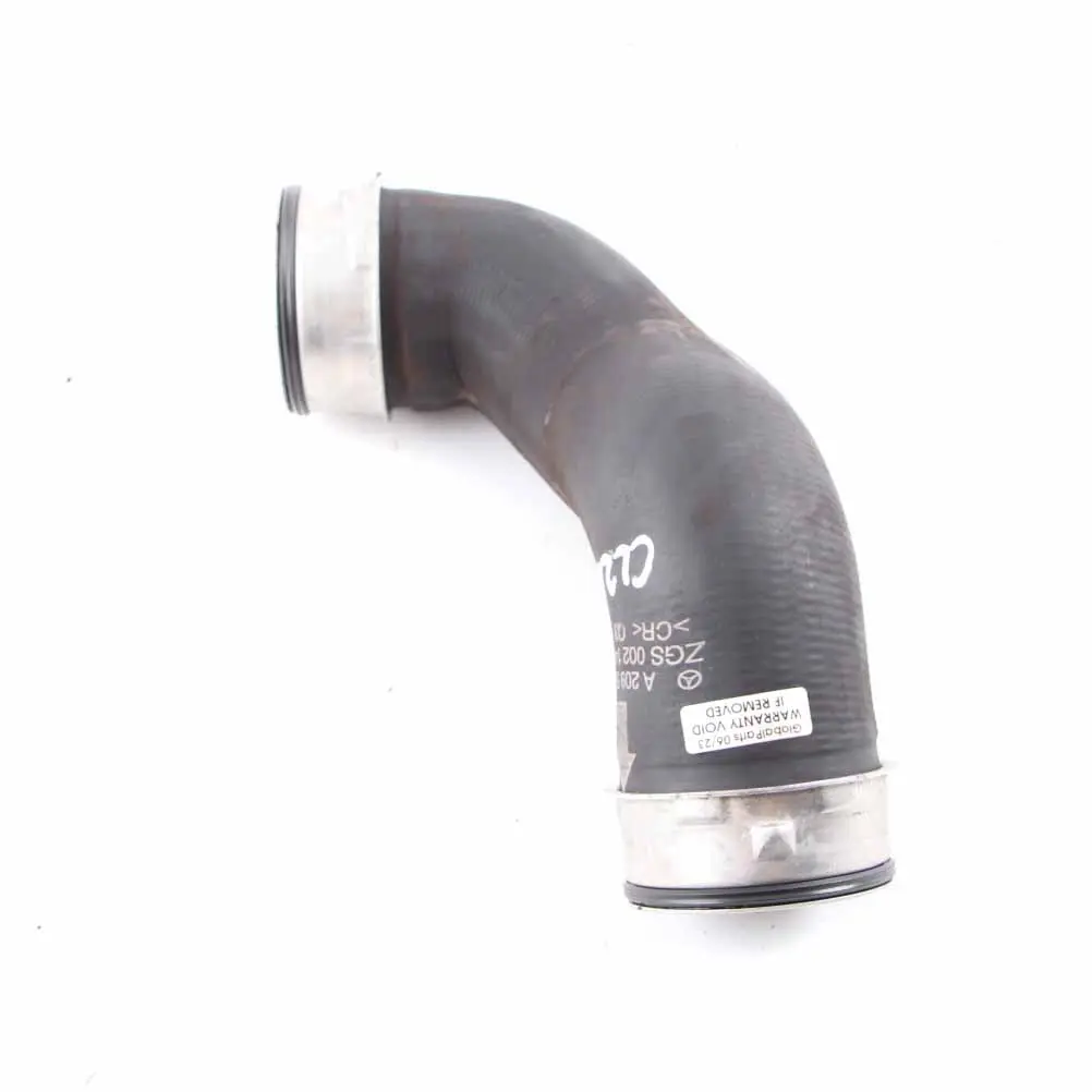 Intercooler Hose Mercedes W209 OM646 Diesel Left N/S Air Turbo - SKU A2095280982 - Part number A2095280982