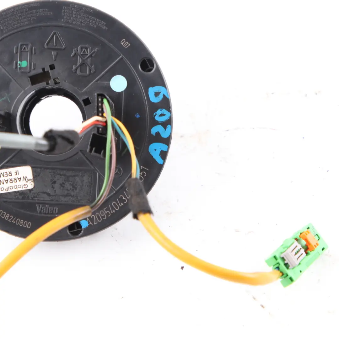 Steering Column Cluster Switch Wiper Stalk Squib to Mercedes CLK W209 with Part number A2095404345 Mercedes CLK W209 Steering Column Cluster Switch Wiper Stalk Squib - SKU A2095404345 - Part number A2095404345