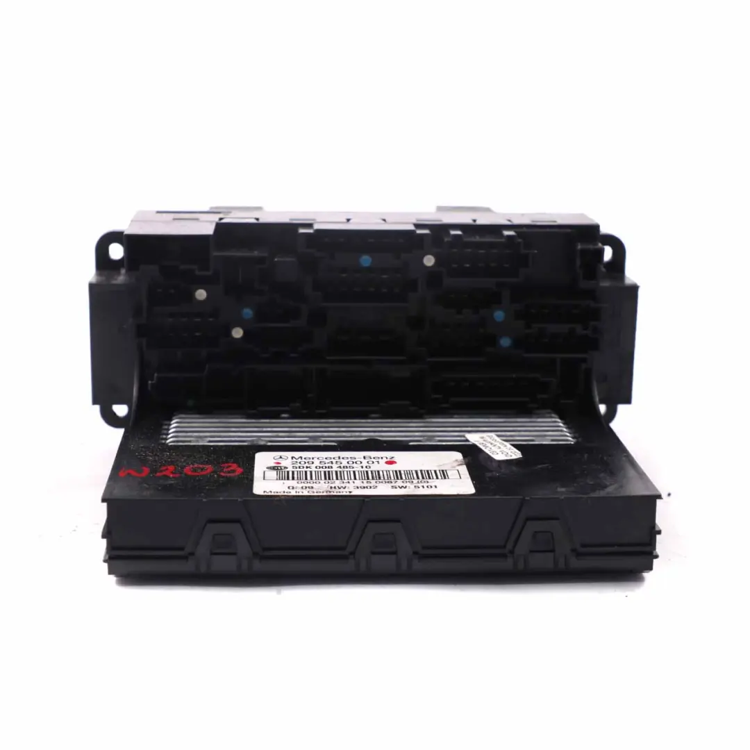 Scatola fusibili Modulo unità controllo relè SAM per Mercedes CLK W209 con numero di parte A2095450001 Mercedes CLK W209 Scatola fusibili Modulo unità controllo relè SAM - SKU A2095450001 - Numero di parte A2095450001