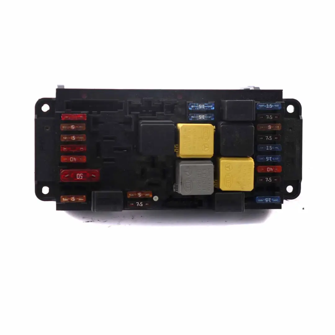Scatola fusibili Modulo unità controllo relè SAM per Mercedes CLK W209 con numero di parte A2095450001 Mercedes CLK W209 Scatola fusibili Modulo unità controllo relè SAM - SKU A2095450001 - Numero di parte A2095450001