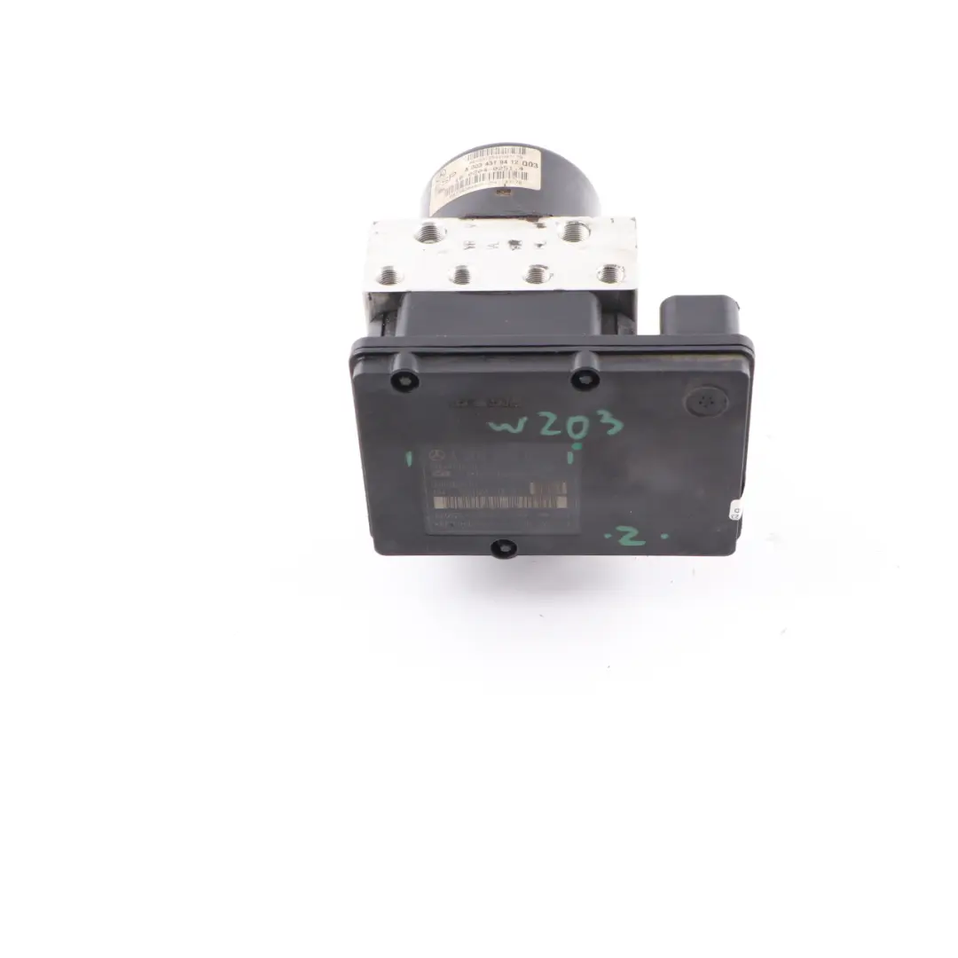 Brake Pump ABS ESP Hydraulic Unit Module A0034319412 to Mercedes W203 with Part number A2095450232 Mercedes W203 Brake Pump ABS ESP Hydraulic Unit Module A0034319412 - SKU A2095450232 - Part number A2095450232